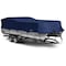 Eevelle Boat Cover PONTOON Rails w/ Outboard 20ft 6in L 102in W Navy SFPONBP20102B-NVY - alternate 1